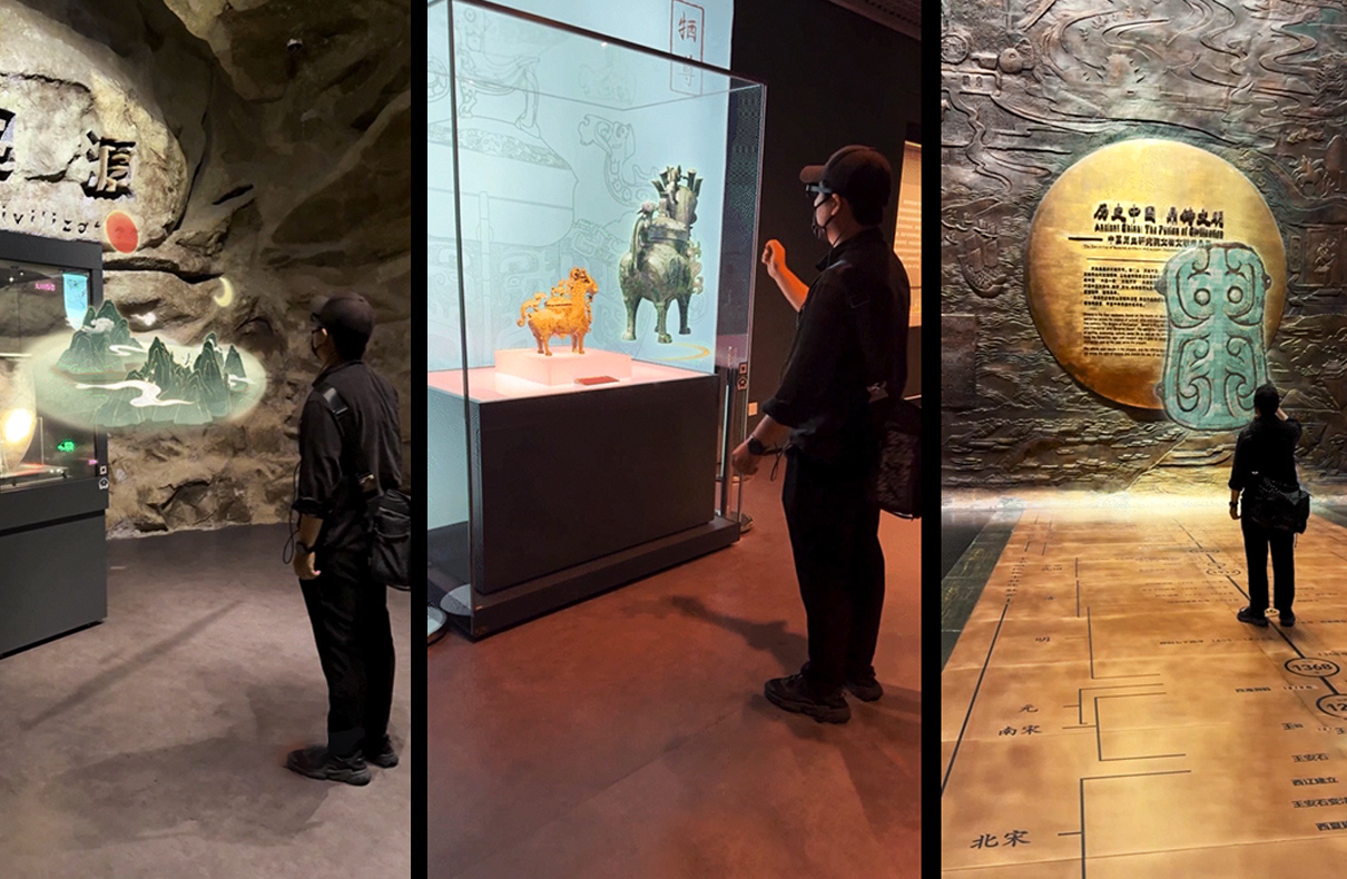 考古博物馆虚拟现实眼镜